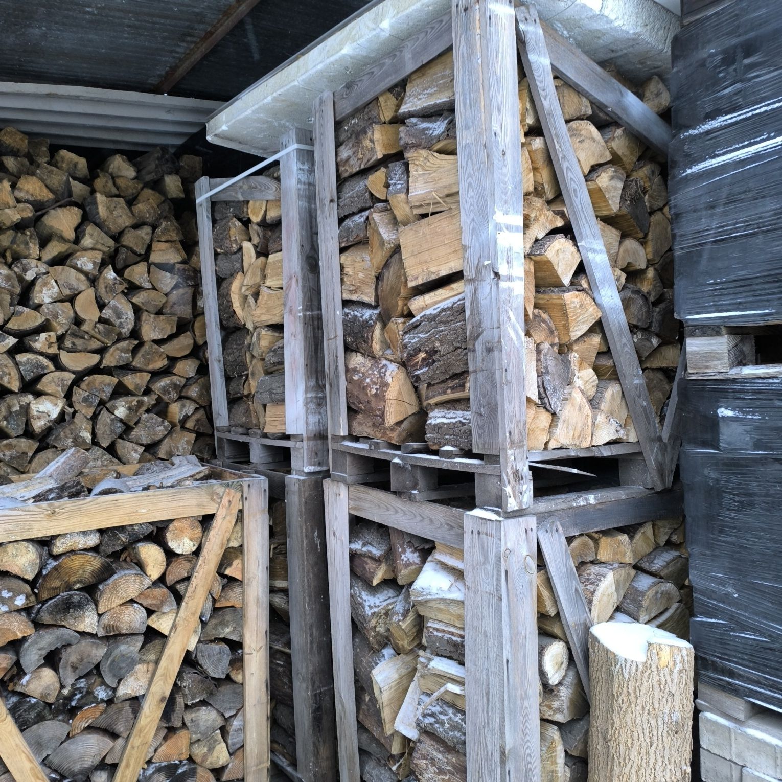 Drewno kominkowe łupane sezonowane olcha