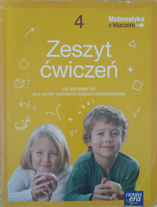 Zeszyt ćwiczeń do matematyki, klasa 4, Nowa Era