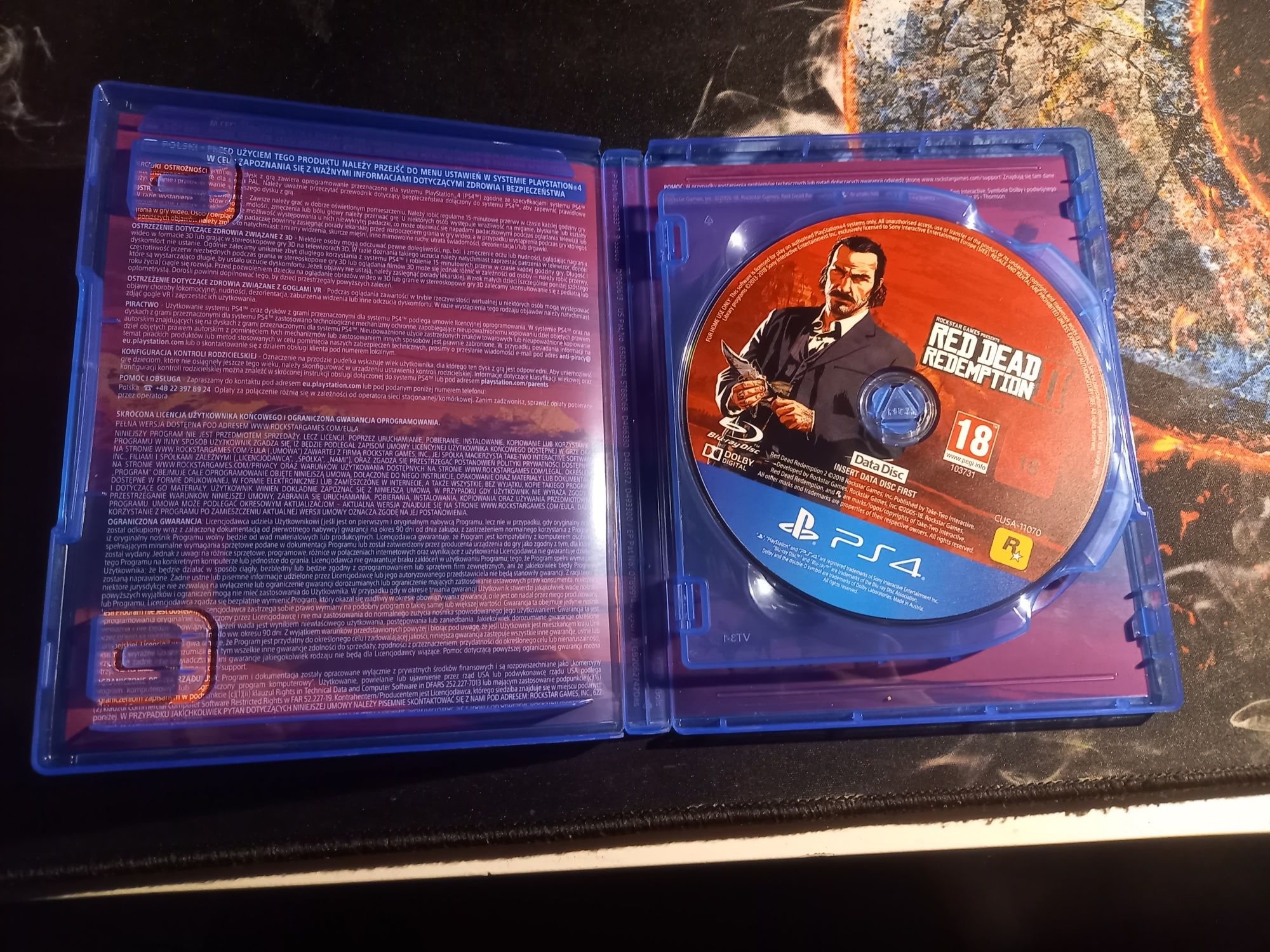 Gra Red Dead Redemption 2 na konsole Ps4
Gra została zagrana pr