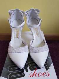 Buty damskie - ślubne rozmiar 36