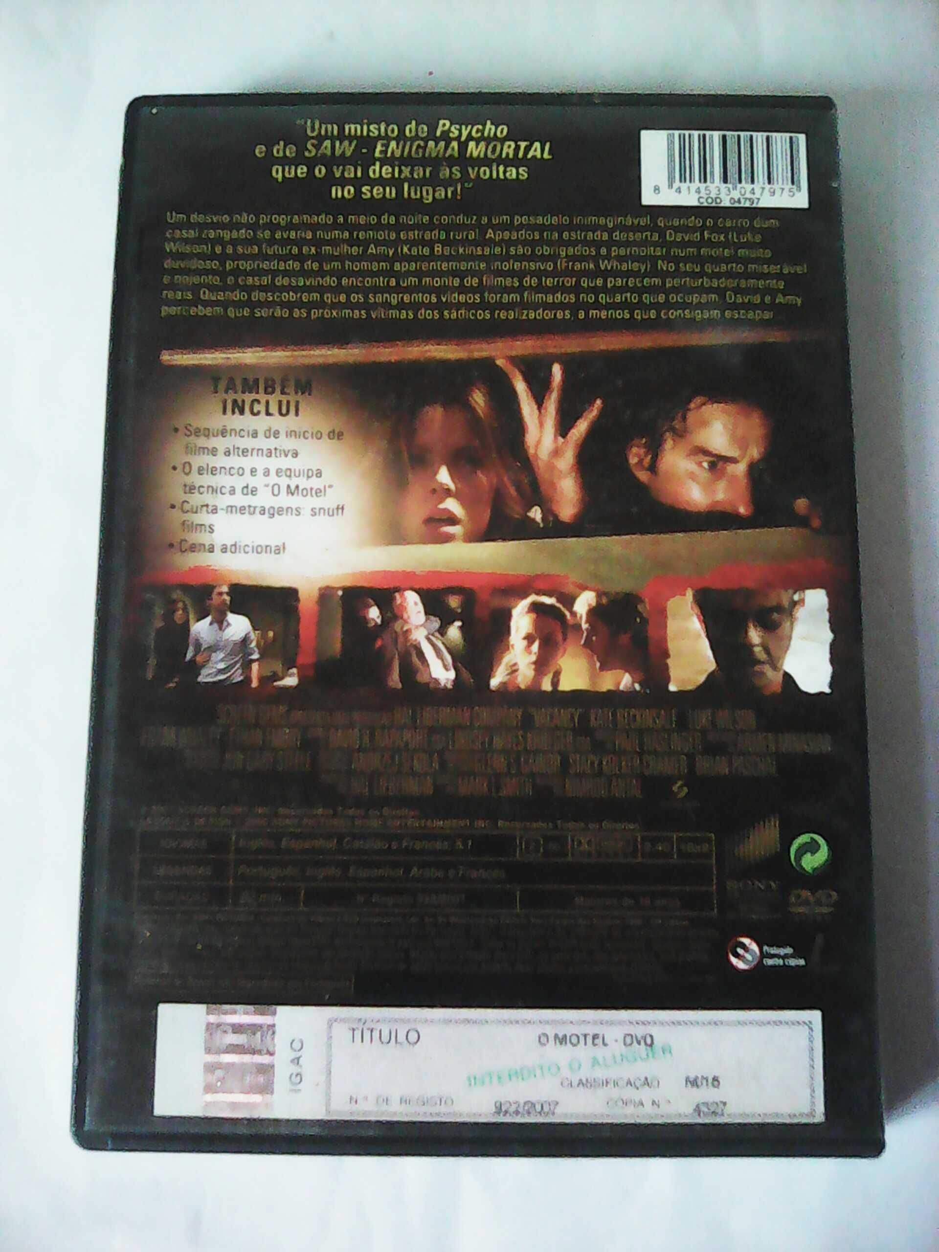 O Motel - filme dvd