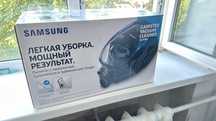 Пилосос Samsung VC07M3110VB, стоїть без діла