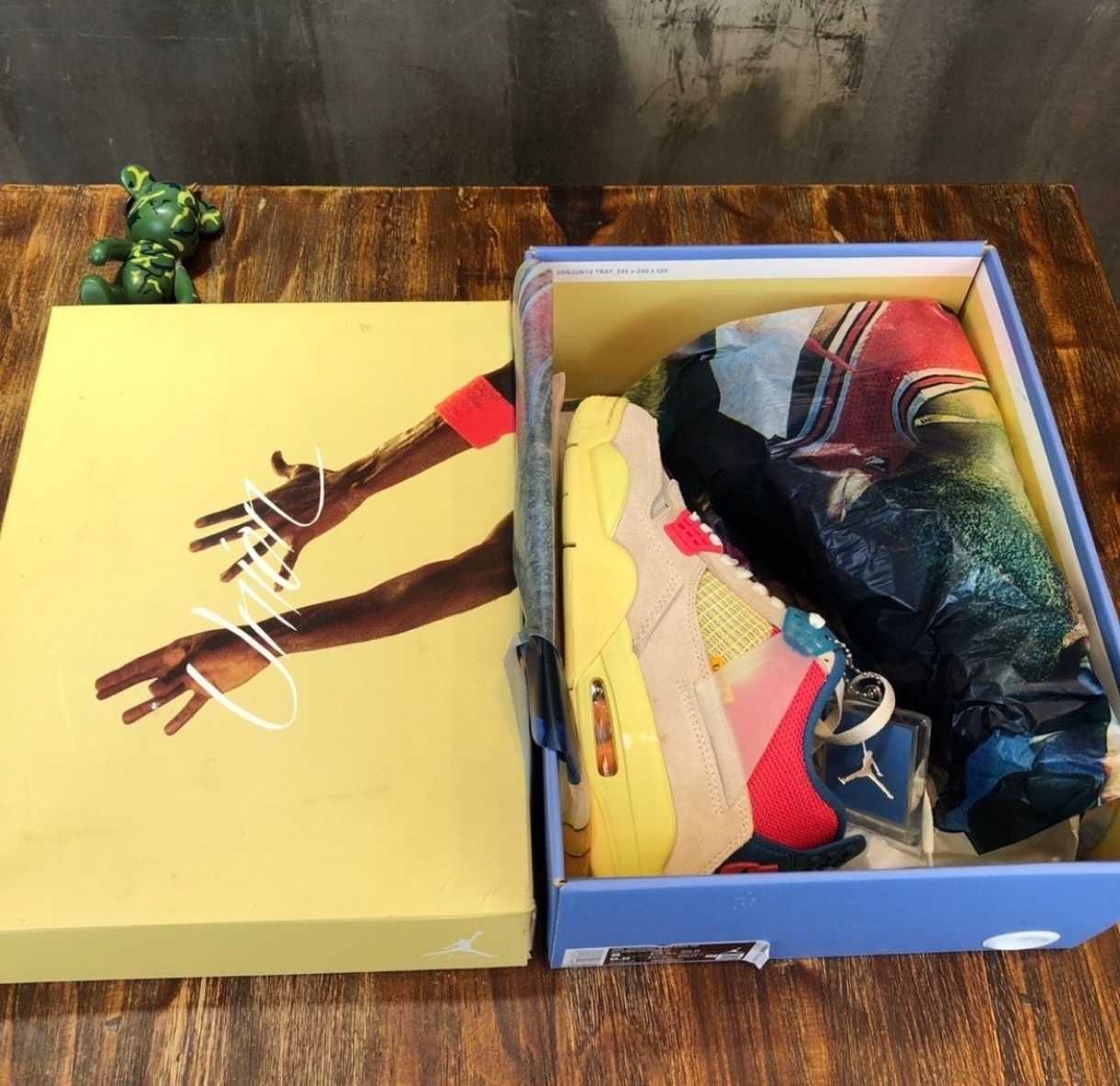 Jordan 4Union LA retro sp guavaice oryginalne opakowanie r46