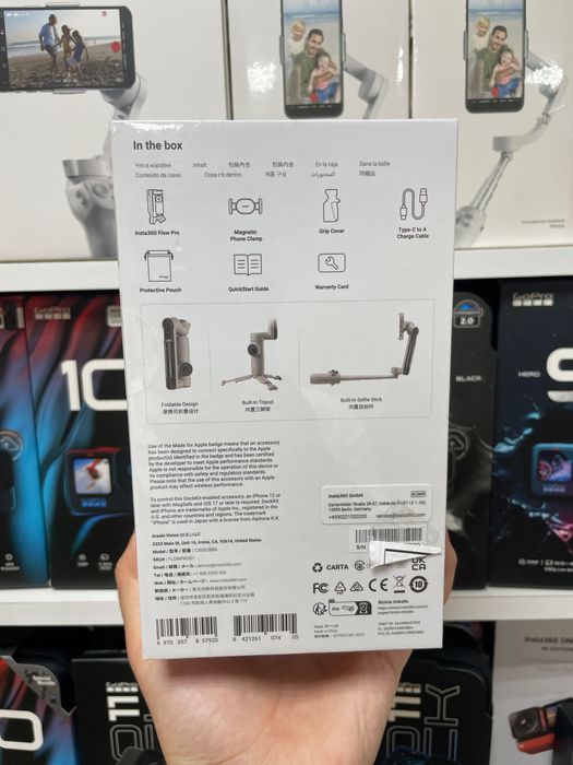 Монопод-стабілізатор Insta360 Flow Pro CINSCBBA Новинка 2024 Магазин