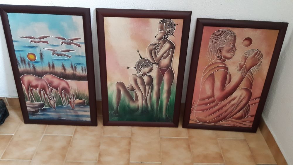 Tela de pintura Angola