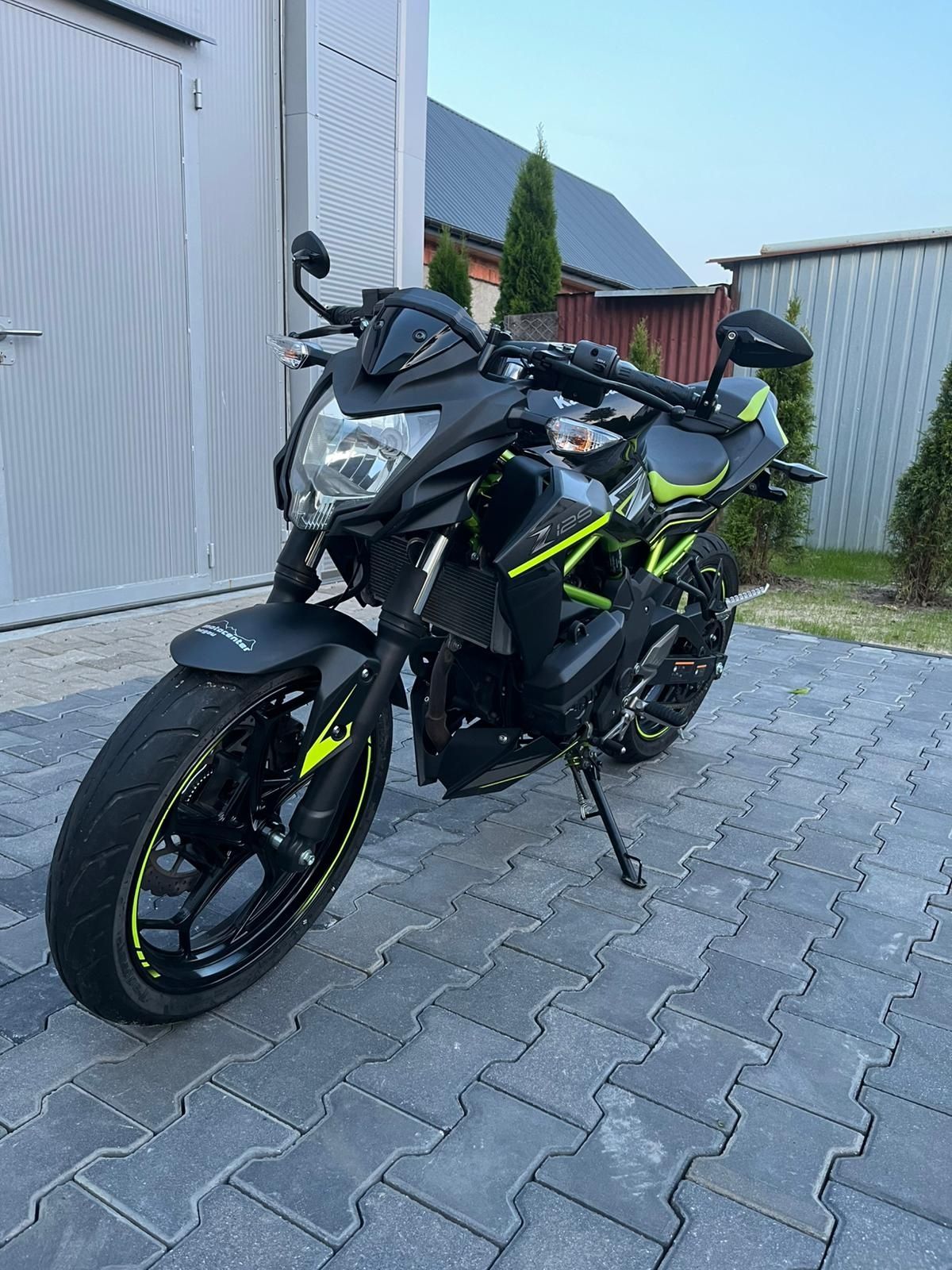 Kawasaki z125 wydech Arrow na  A1