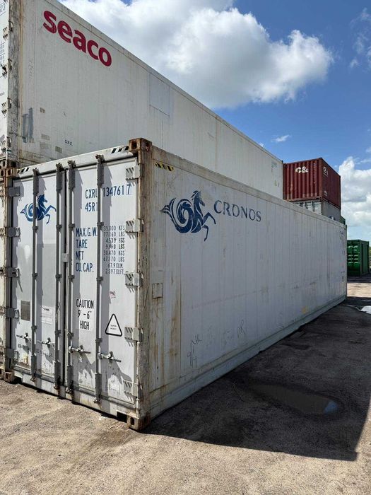 Kontener morski chłodniczy 40'HCRF 12m, magazyn na spożywkę 2012/2013r