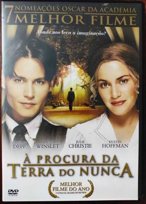 À Procura da Terra do Nunca - Finding Neverland - 2004 - DVD