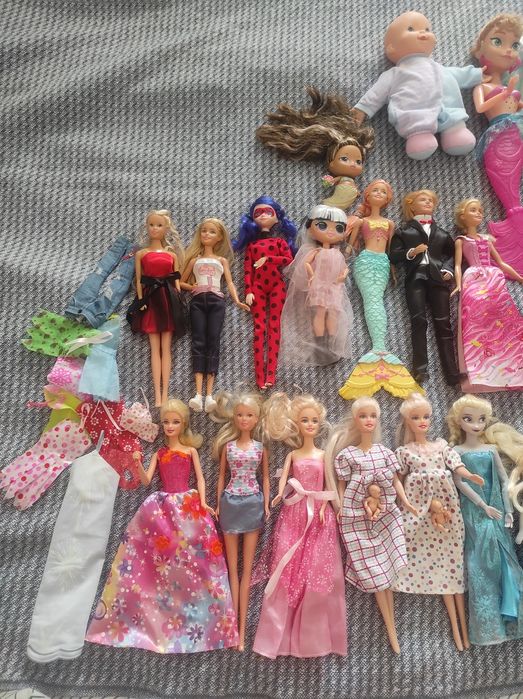 Ляльки барбі шимер шайн русалка наречена Маша Ельза Еві кукли