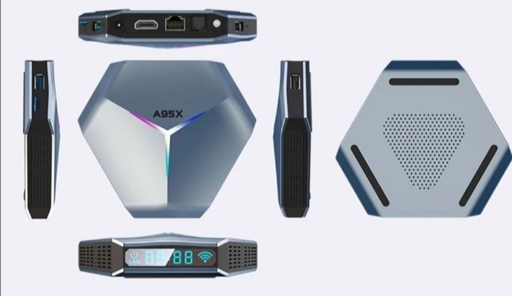 Tv Box Android 11 Smart Amlogic S905 X4 8KWifi BT