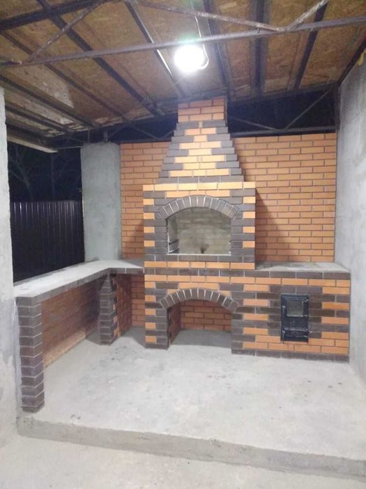 GRILL kominek murowany wędzarnia piec zewnętrzny kompleksowy montaż