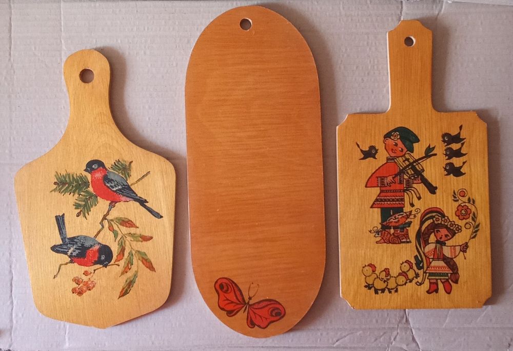 Набор досточки кухонные сувенир декоративные доски разделочные