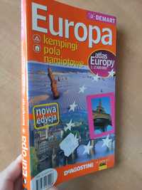 Europa. Kempingi. Pola namiotowe 2005 r atlas