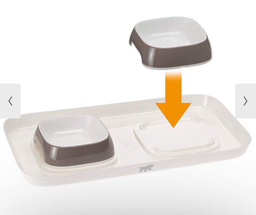 Миски на таці для котів та собак ferplast