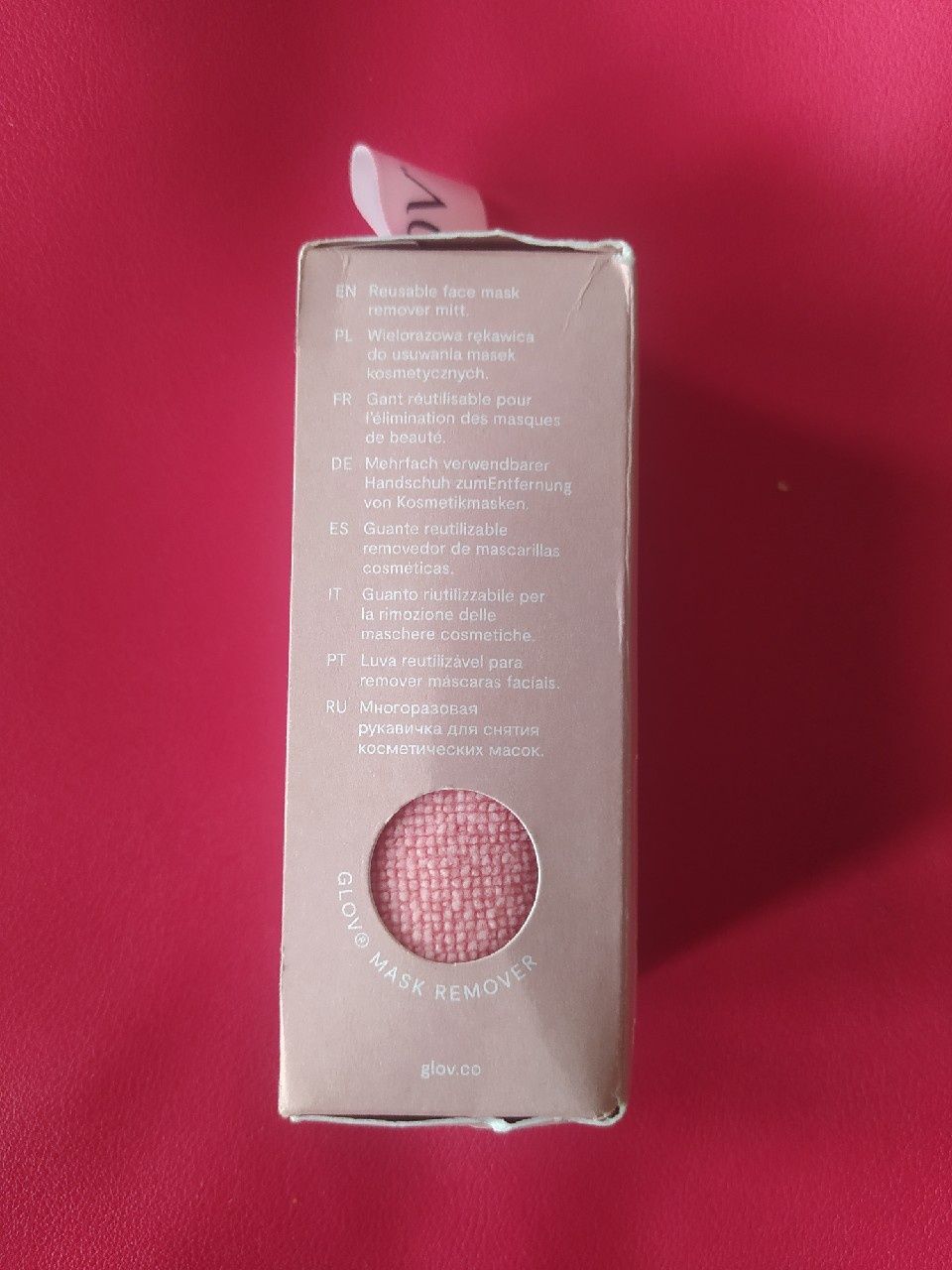 GLOV Mask Remover Pink