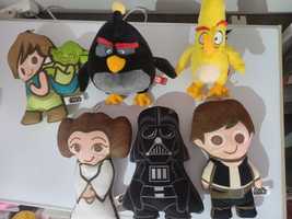 Peluches Star Wars + Angry Birds