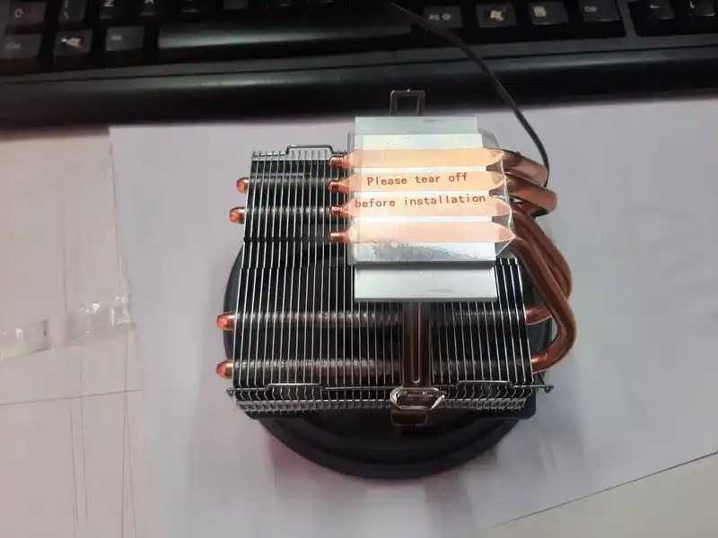 Кулер TISHRIC, для охлаждения процессора RGB PWM 4Pin, Intel, AMD