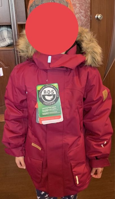 Куртка зимняя Reima , пуховик для девочки