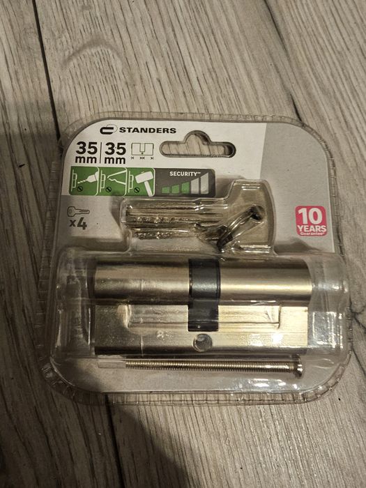 Wkładka drzwiowa 35/35 mm z 4 kluczami