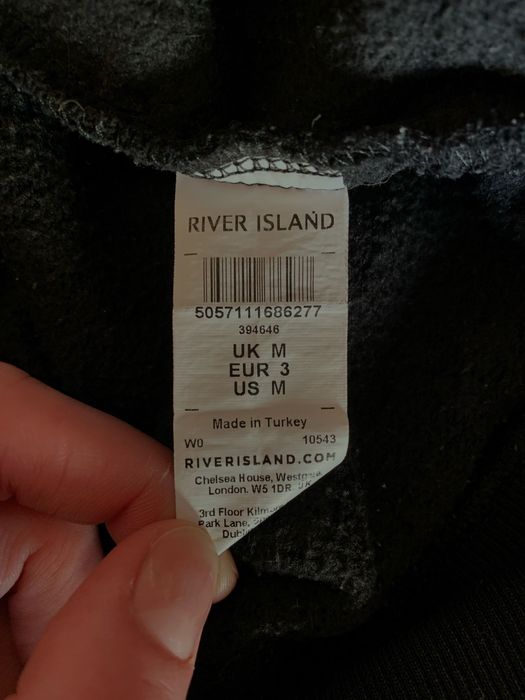 Худі кофта River Island чорне М