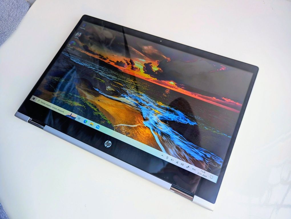 Ноутбук трансформер HP Pavilion x360 2in1 Intel Core i5 8265 m.2 SSD