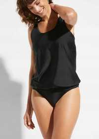 B.P.C tankini czarne z figami ^38