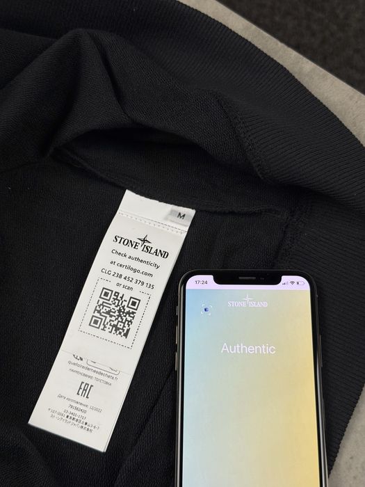 Світшот stone island чорна кофта стон айленд
