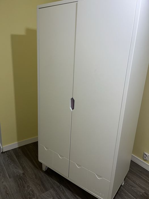 Mebelki dziecięce Noukie’s Mont Blanc szafa komoda przewijak łóżeczko