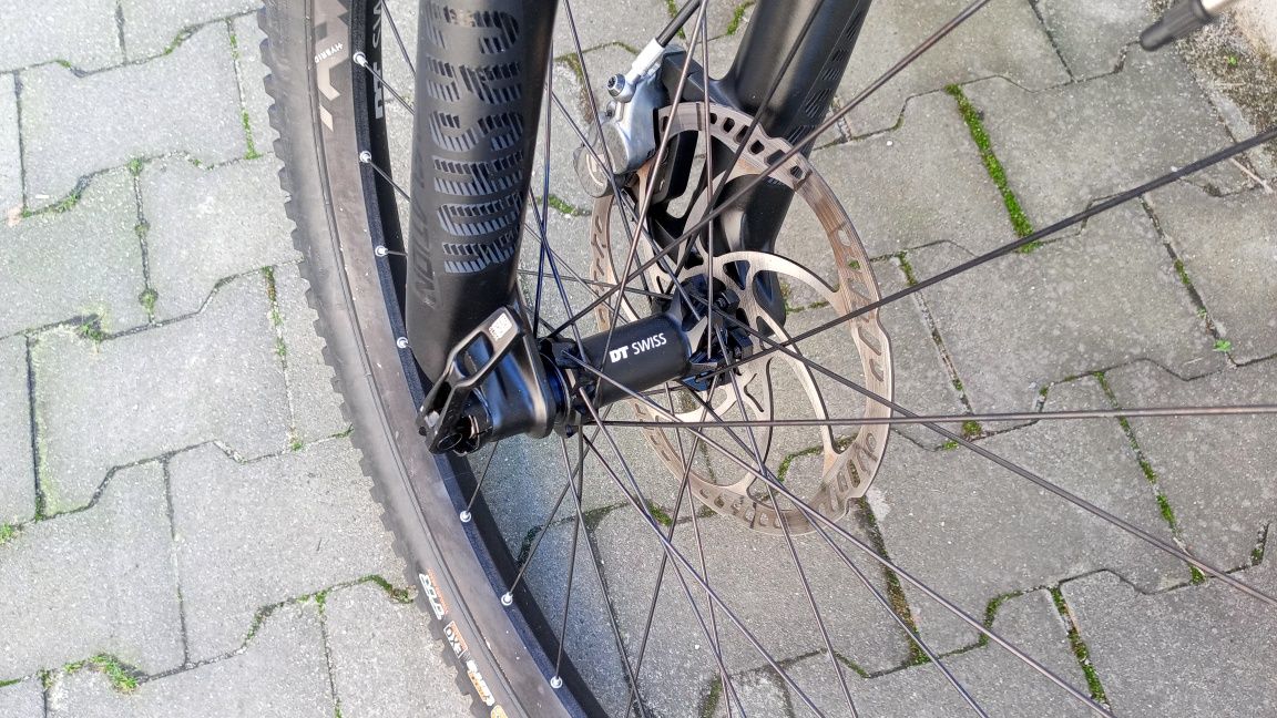 rower elektryczny haibike/160-150mm/bosch/DT swiss/rock shox/nx/1x11