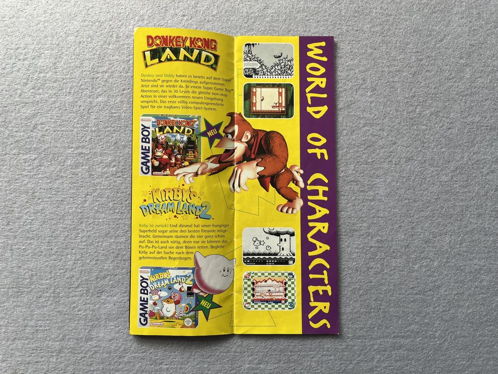 Game Boy News 1995 nintendo mario donkey kong