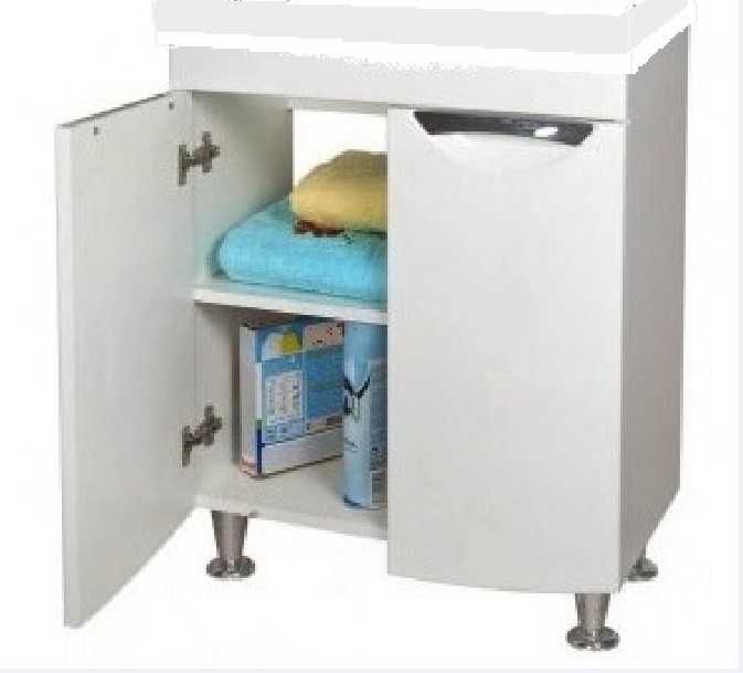 Новий умивальник, раковина у комплекті з елітною тумбою у ванну.