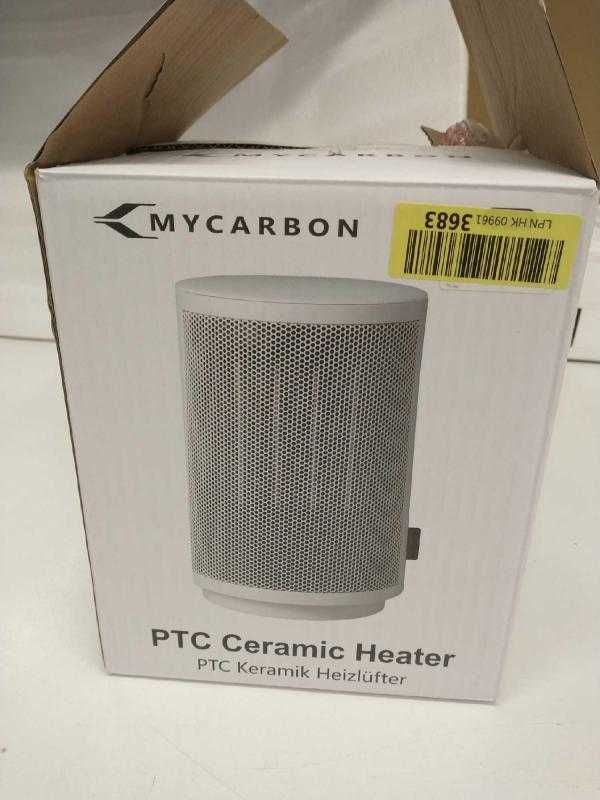 AQUECEDOR Ceramico MyCarbon Silencioso Termostato Eletrico Rotativo