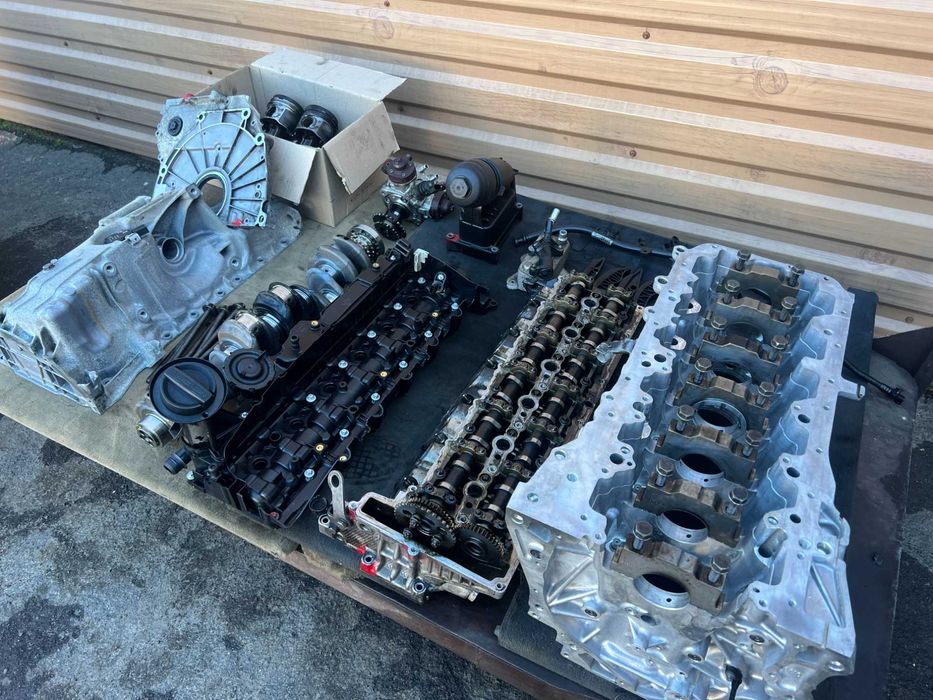 Головка BMW X5 E70 F10 N57 N57D30A Поршень Шатун Поддон ТНВД Коленвал