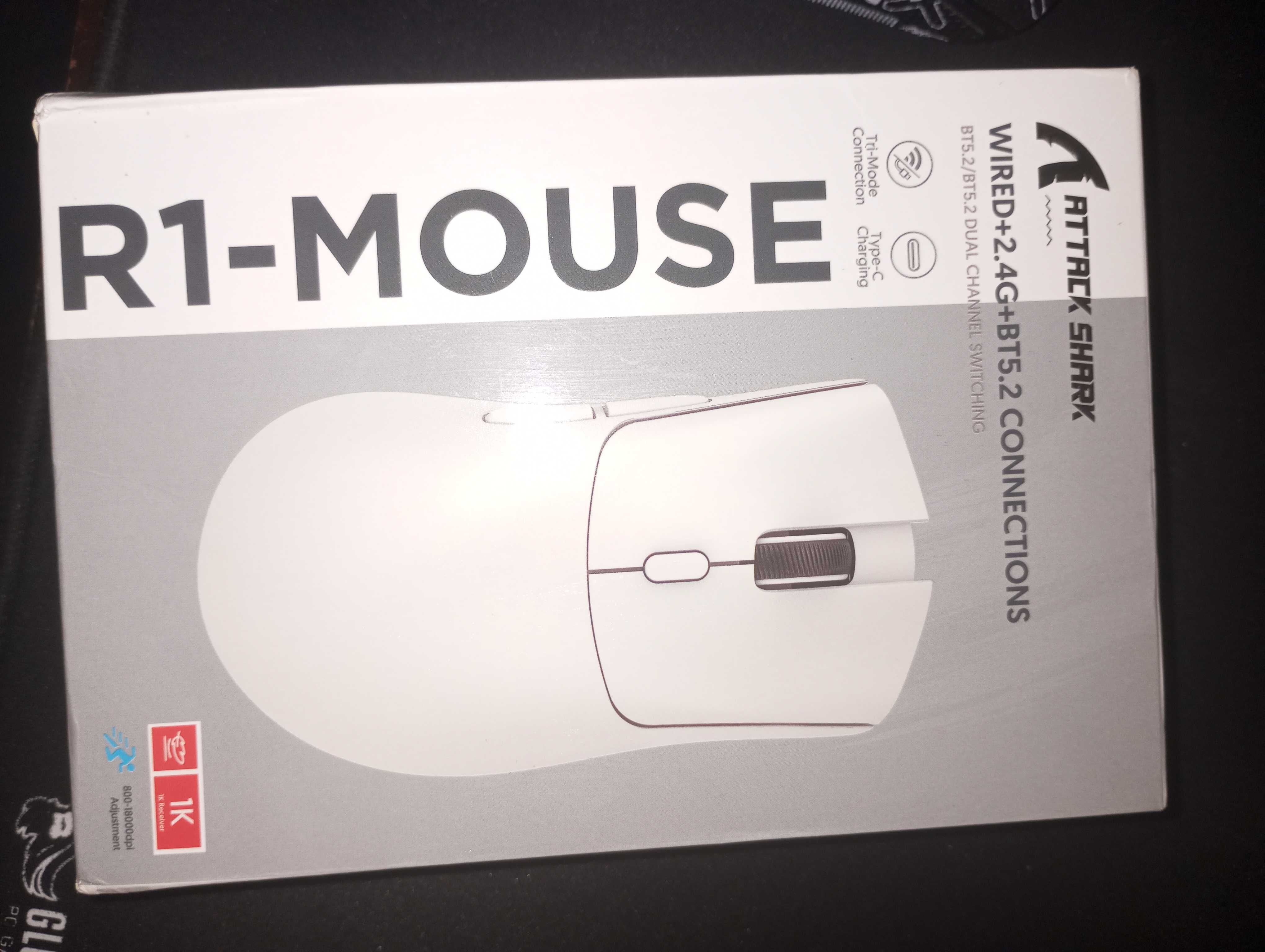 Mouse Attack Shark R1 - Novo na Caixa!