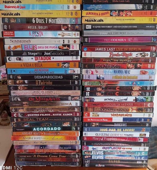 Dvds Musicais e outros