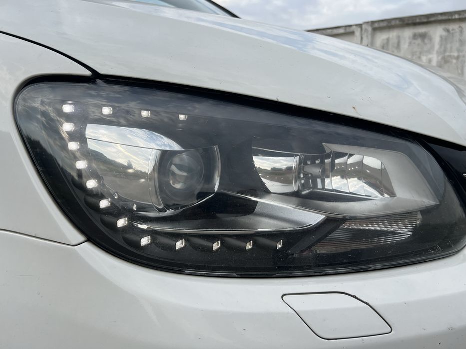 Фара ліва фара права лед ксенон led vw touran фольксваген туран тауран