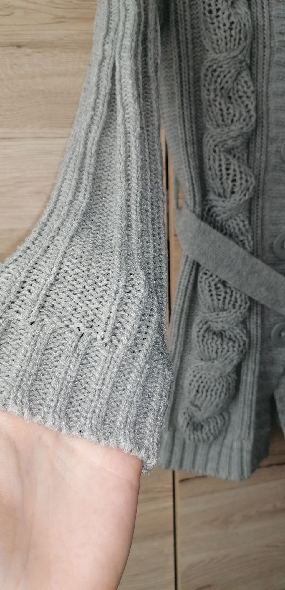 Sweter ażurowy + Gratis