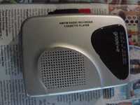 Odtwarzacz przenośny walkman dyktafon rejestrator z głośnikiem radio