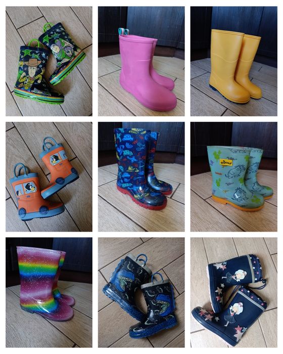 Гумові чоботи БЕЗ утеплення, гумаки, ризинові сапоги