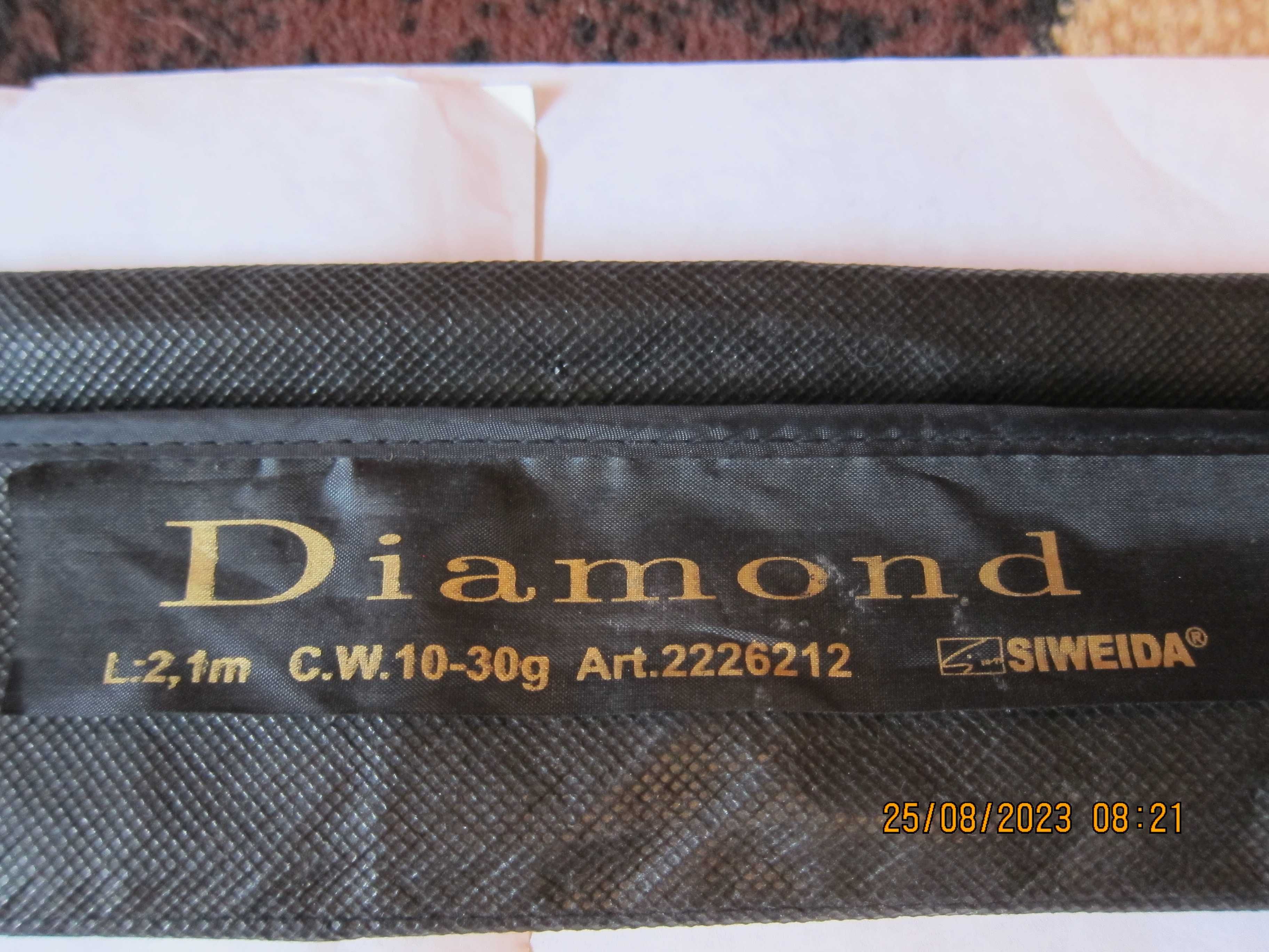 Продам Новий Спінінг SIWEIDA DIAMOND, 2.10 м., тест 10-30 гр.