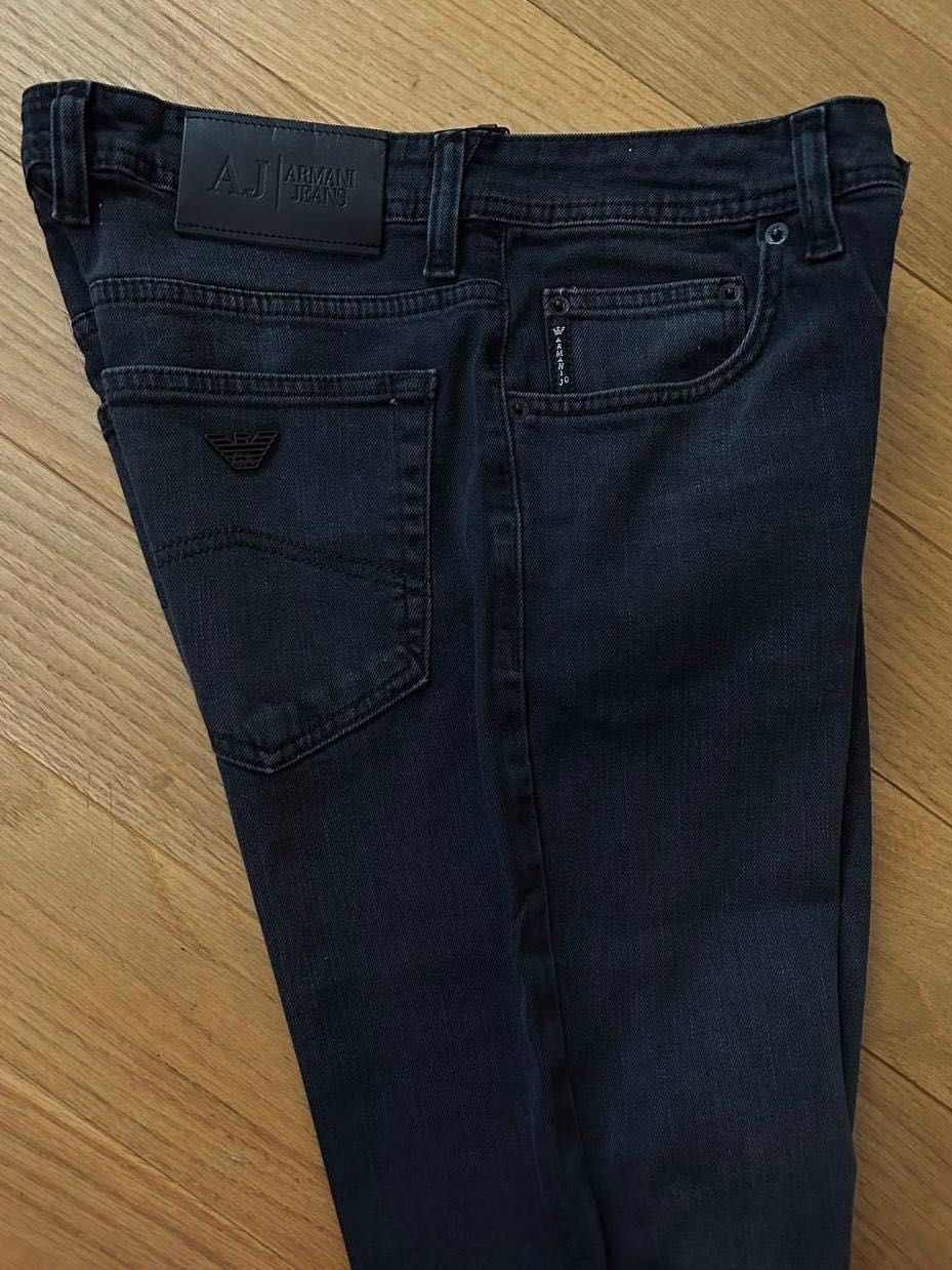 Черные джинсы Armani Jeans Slim fit