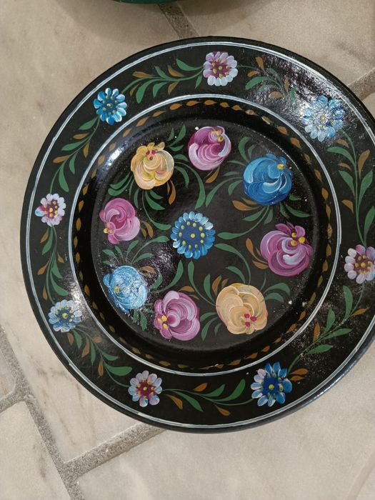 Pratos alentejanos pintados à mão
