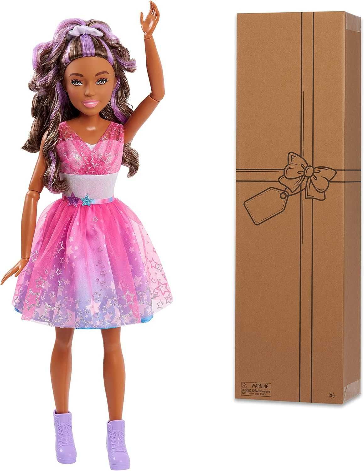 Ростова лялька барбі мулатка 71см. Barbie 28-In Best Fashion Friend