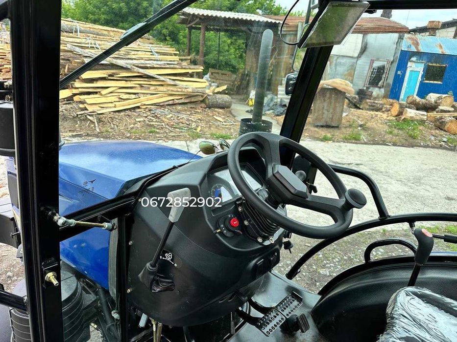 Мінітрактор ДТЗ 504KKU Примусове опускання, Турбонаддув, Кондиціонер