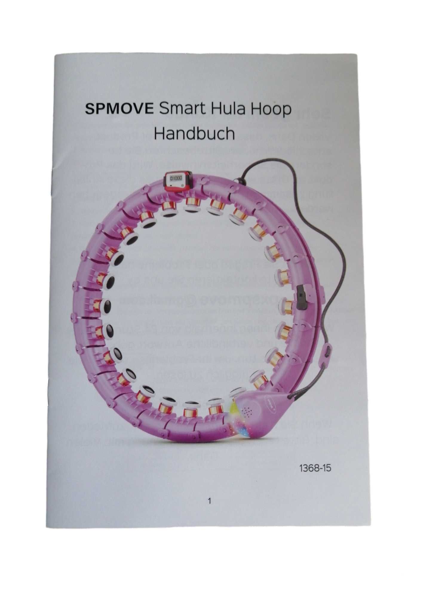 Smart hula hoop, różowy 120cm