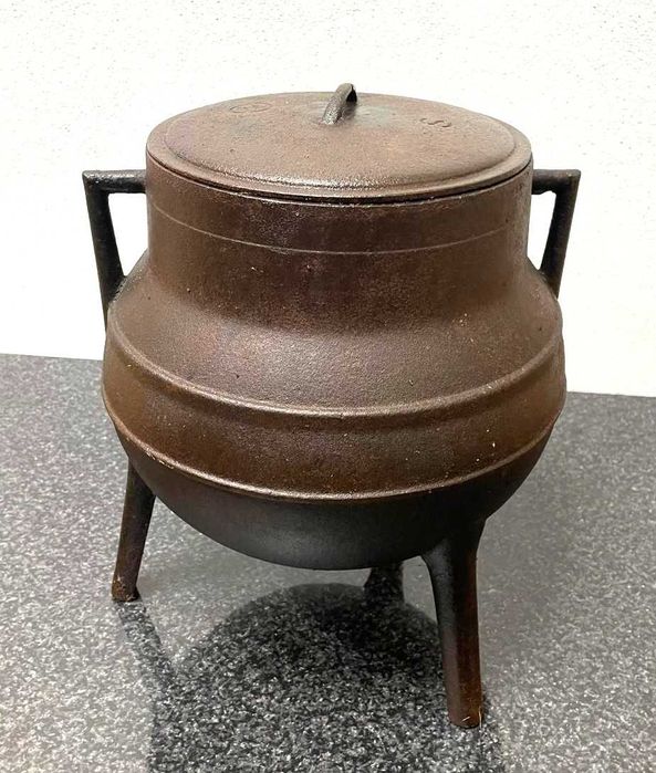 Panela Caldeirão ou pote de ferro fundido, 6 Litros