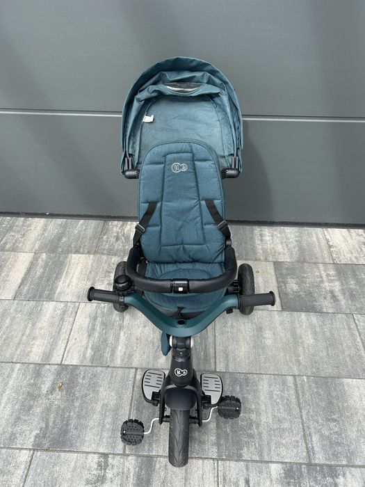 Kinderkraft Easytwist - innowacyjny rowerek trójkołowy | Green