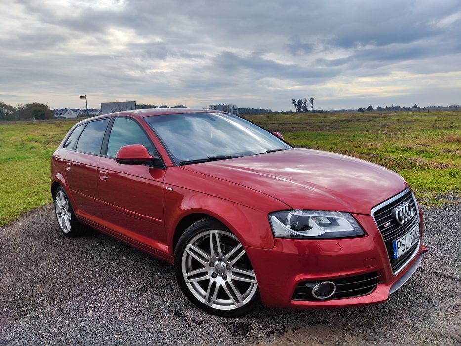 Audi A3 8P lift 2xS-Line , 1.6 MPI 102 konie, Automat, Niski przebieg