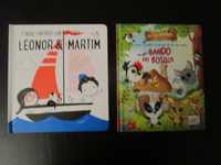 Livros para criança "O Bando do Bosque" e "Leonor & Martim" (10€ cada)