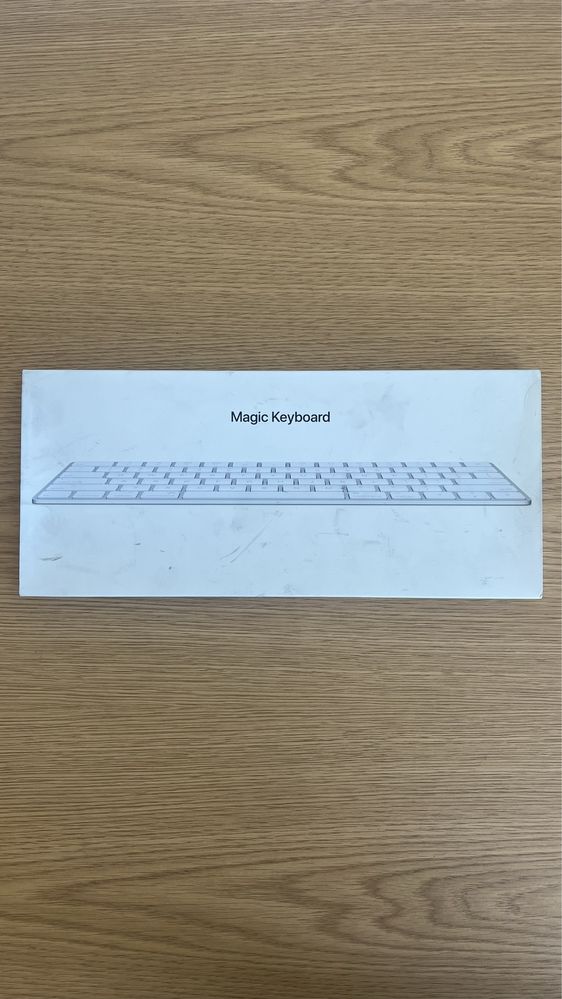 Magic keyboard usado